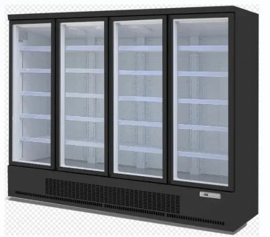 vitrina verticala 4 usi