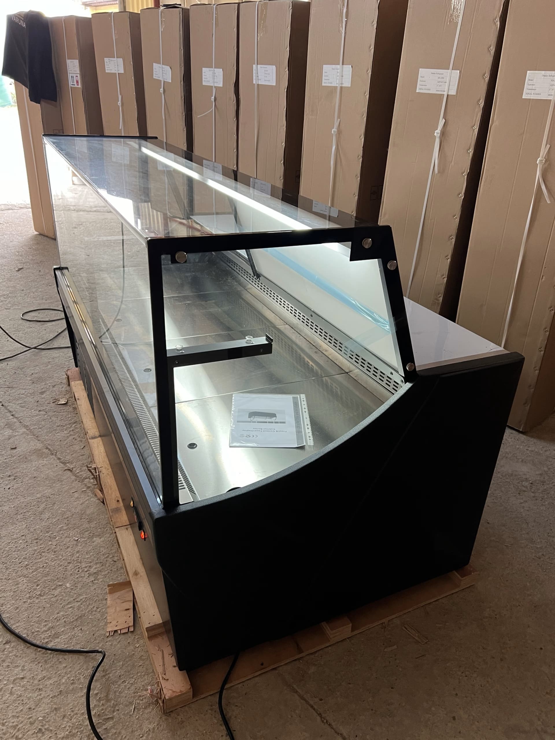 Vitrina frigorifica orizontala MODX250 - sticla frontala fixa