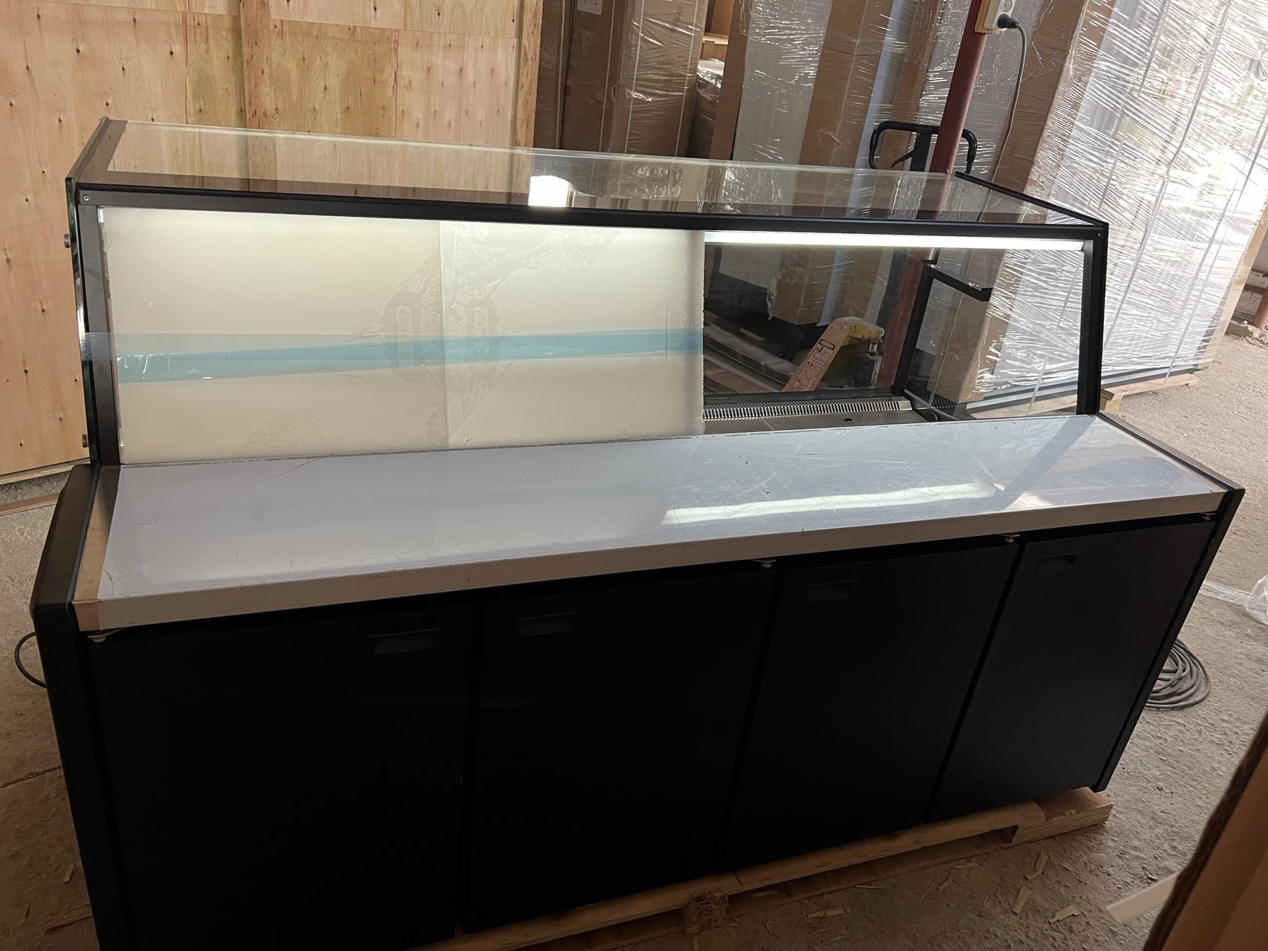 Vitrina frigorifica orizontala MODX250 - sticla frontala fixa