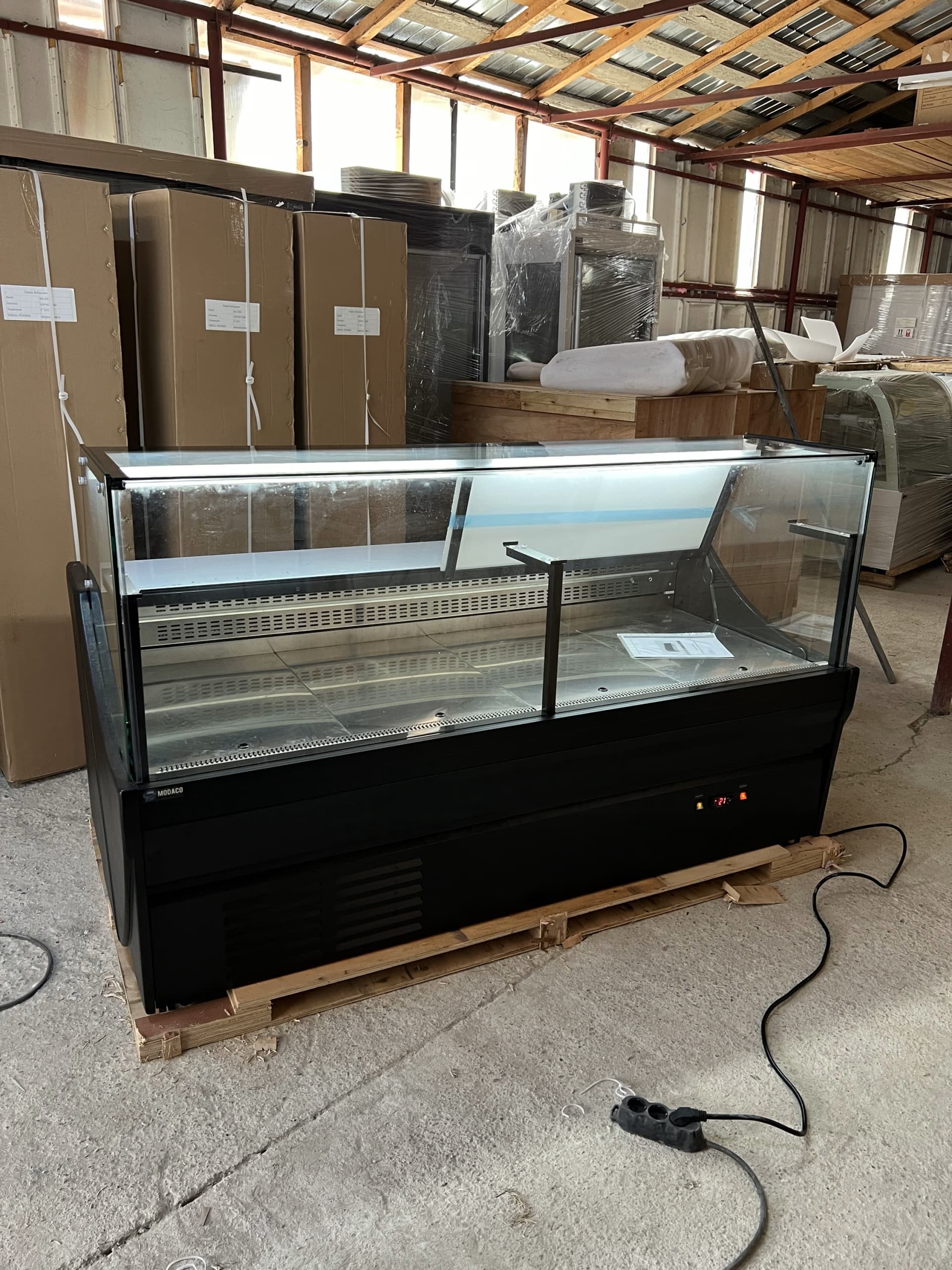 Vitrina frigorifica orizontala MODX250 - sticla frontala fixa