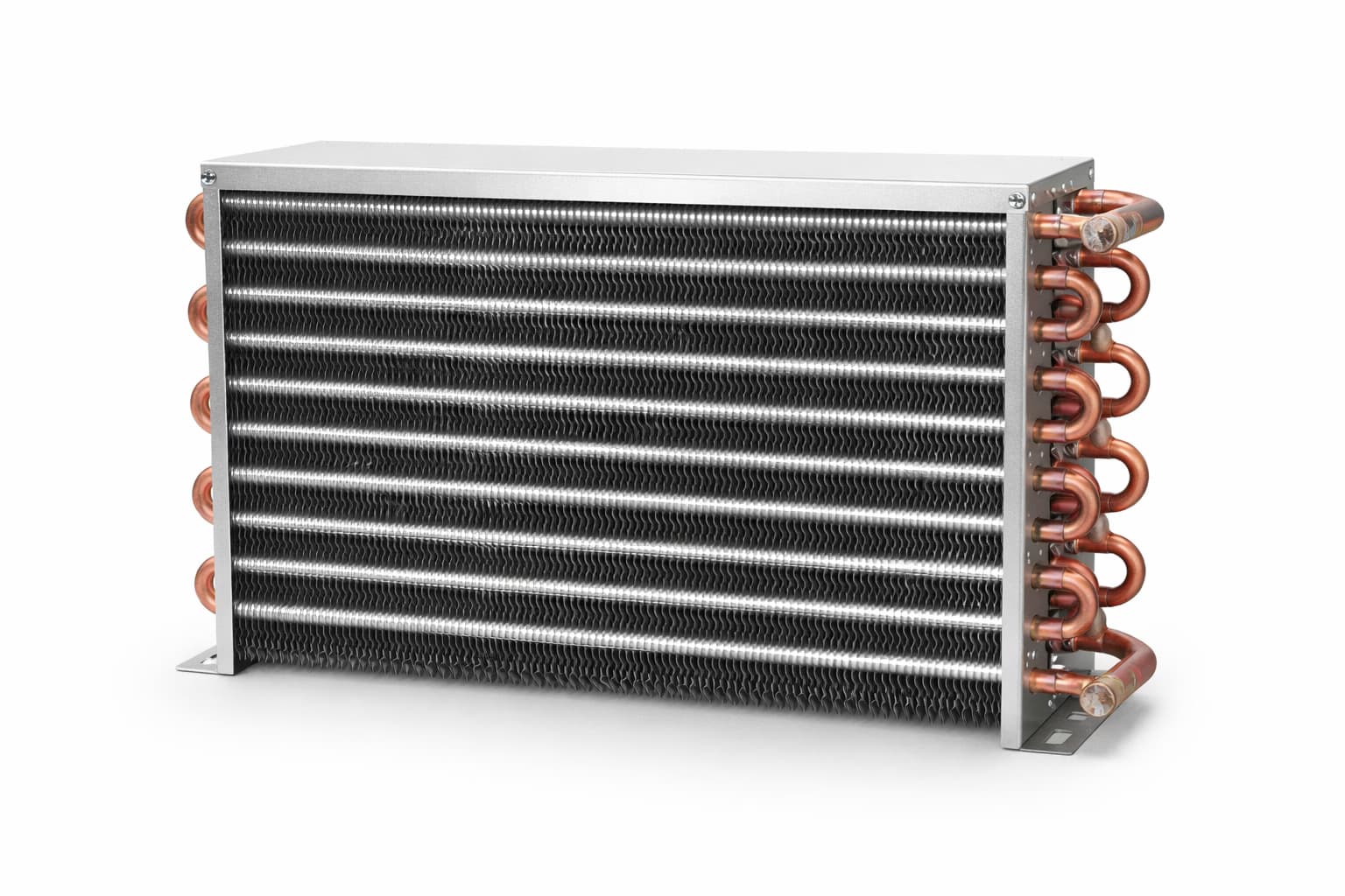 Condensator frigorific 1HP 4R*10T*420mm – ECHIPAT COMPLET CU VENTILATOR 16W