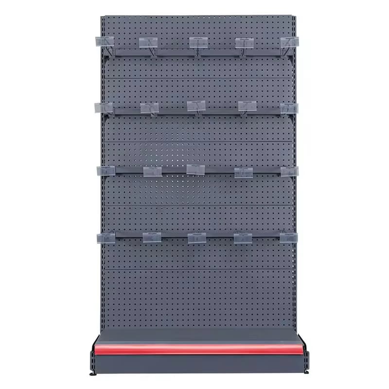 Raft metalic perforat - 90x50x190 Carlige incluse, fara polite